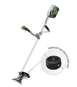 EGO BRUSH CUTTER, BIKE HANDLE, BLADE & NYLON