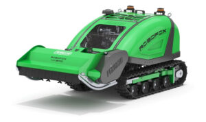 Hybrid Flail mower with electric motors Robofox Hybrid