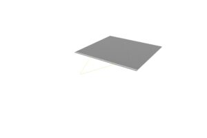 Dragmat - steel - 240x240cm