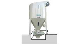 VERTICAL UNDERGROUND MIXER